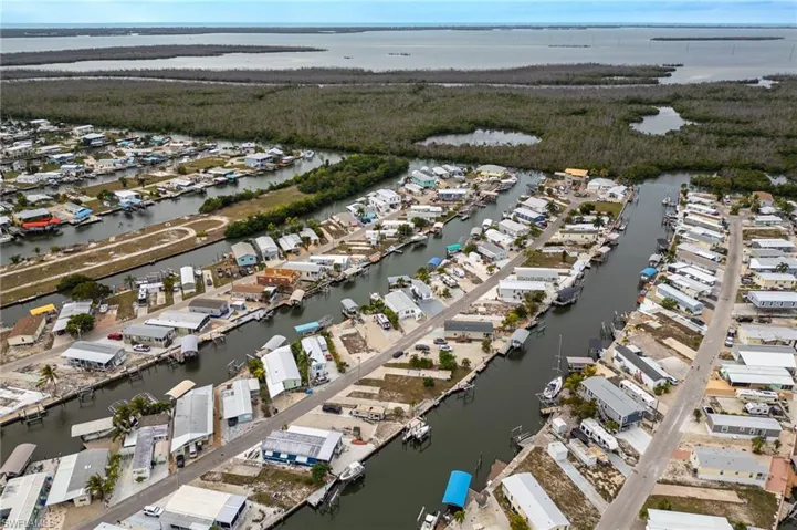 Aerial view of property and surrounding area
