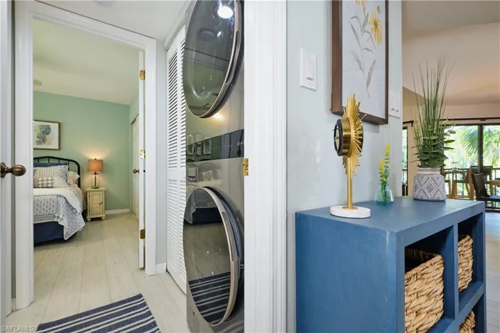 Stackable washer and dryer