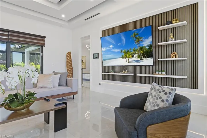 View of living area