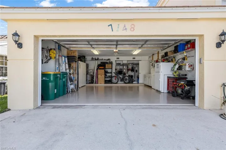 Two car garage