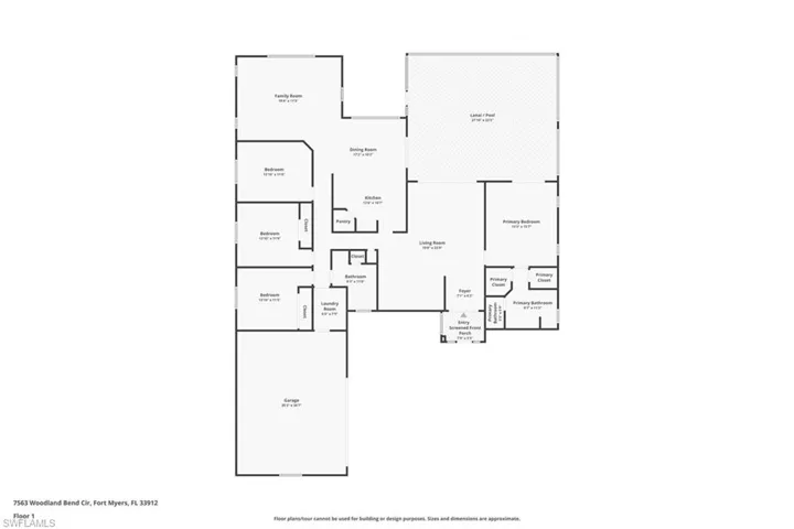 View of home floor plan