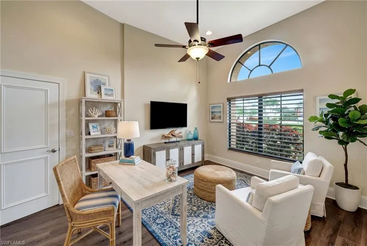 Private Den/Office with Entry to Hallway or Owner Suite