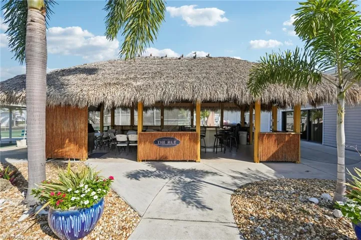 View of property's community featuring a patio area