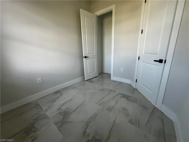 View of unfurnished bedroom