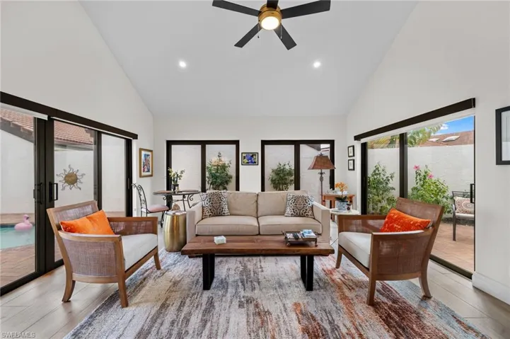 Den off of the family room