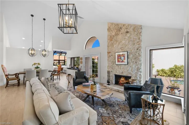 Great room floor plan