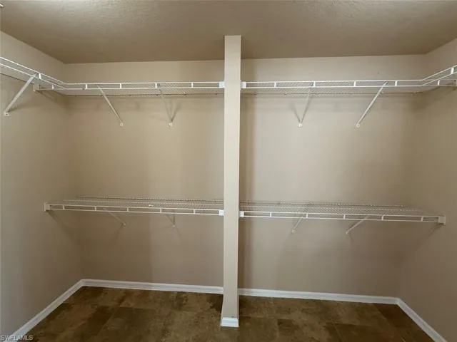 View of spacious closet