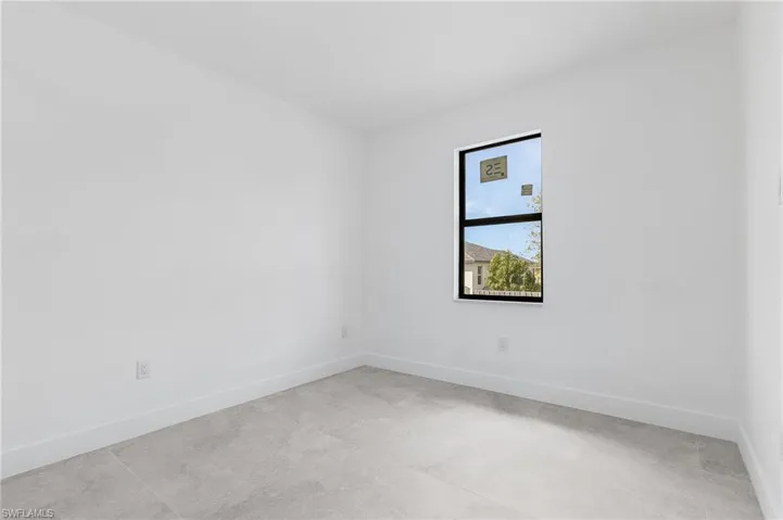View of spare room