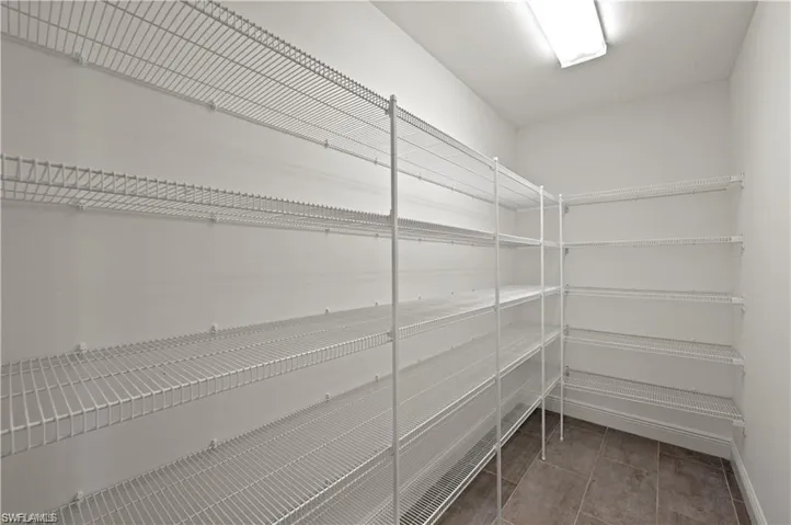 View of storage area