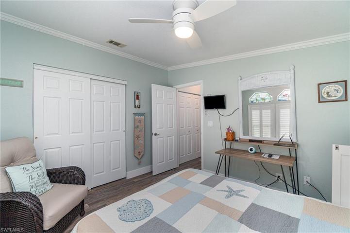 Guest bedroom from window side