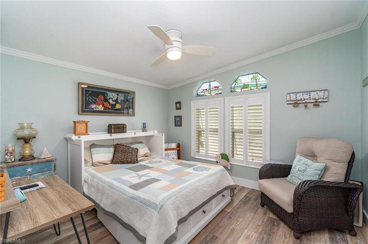 Guest bedroom from hallway