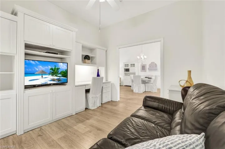Den with Built in Storage