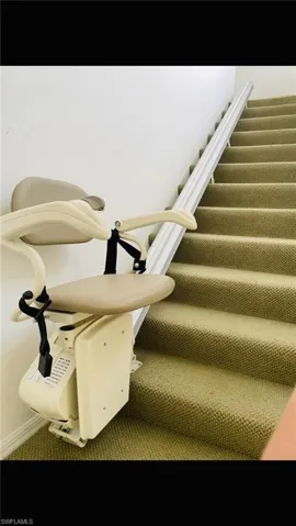View of stairs