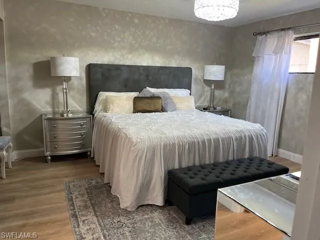 MASTER BEDROOM - FURNISHED