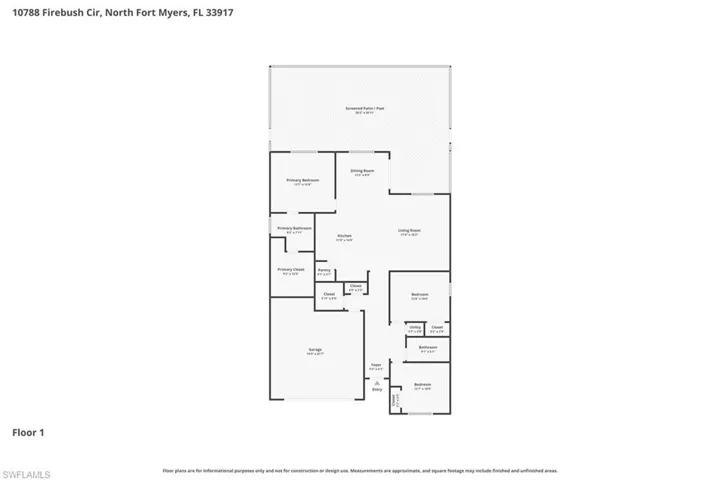 10788  Firebush  CIR, North Fort Myers, FL 33917