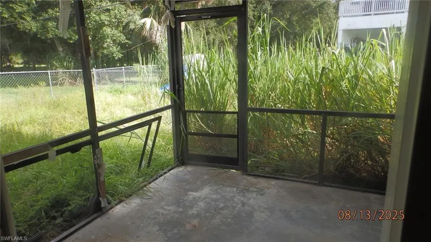 View of gate