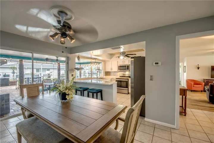 Dining area