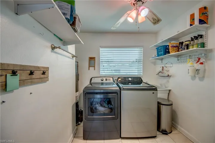 Laundry with utility tub