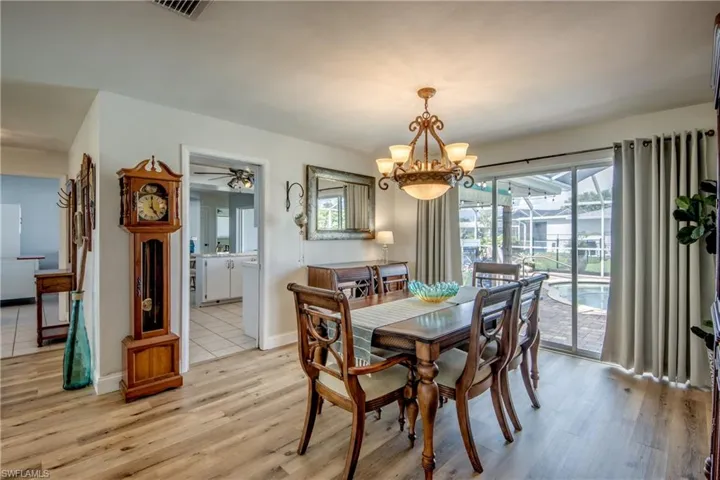 Dining space