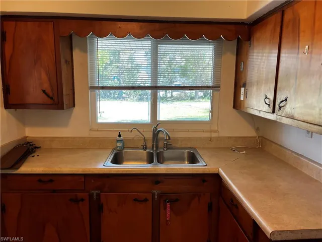 Kitchen with sink