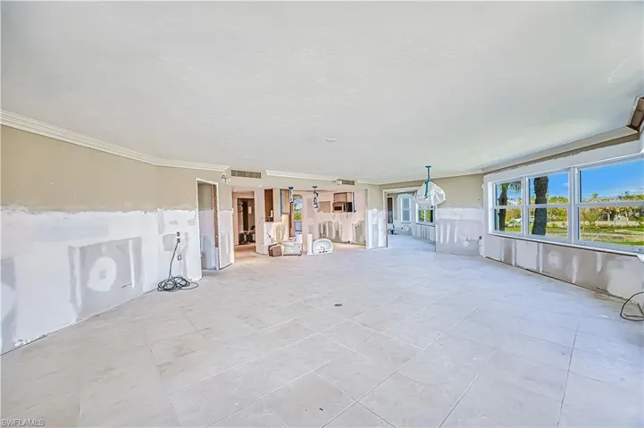 Living, Dining & Kitchen view - Open Concept