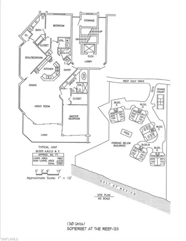 Somerset site and floor plan