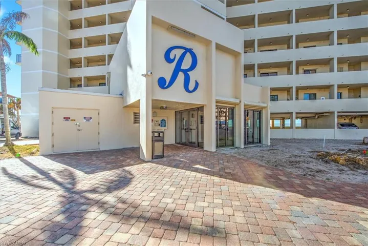 View of exterior entry