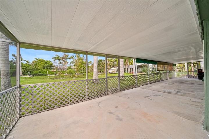 Screened porch