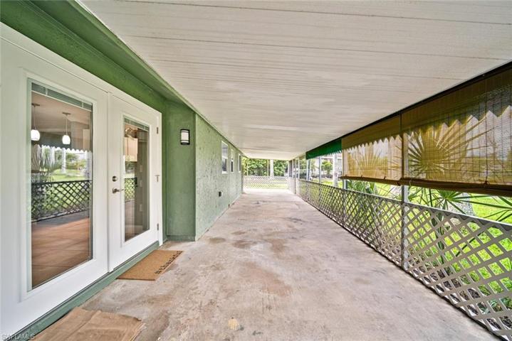 Screened porch