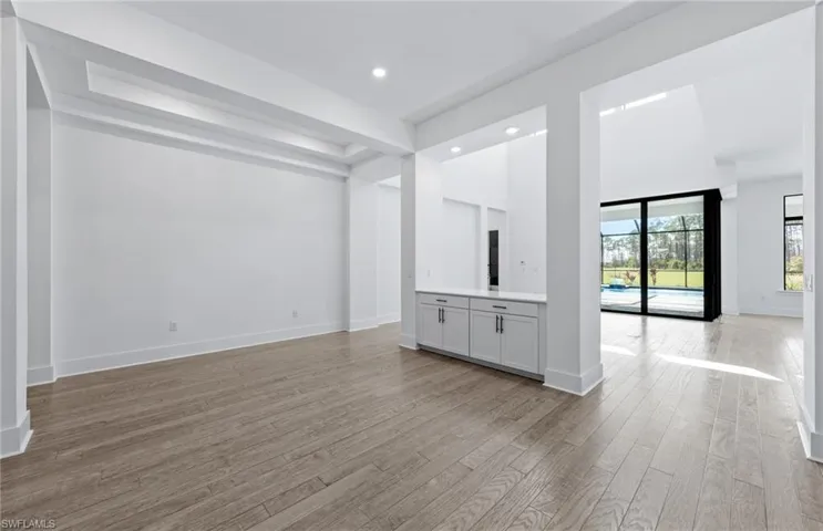 Formal dining area