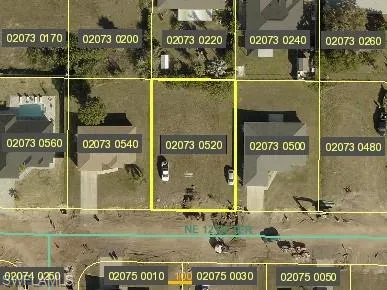 Aerial overview of property's location
