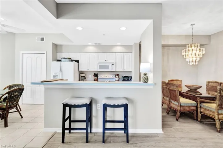 Kitchen from Living Room