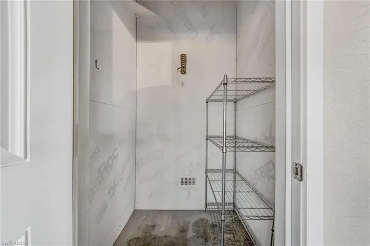 View of storage room