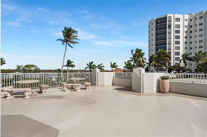 View of patio / terrace off of the community room