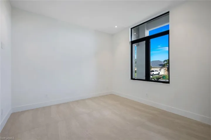 View of spare room