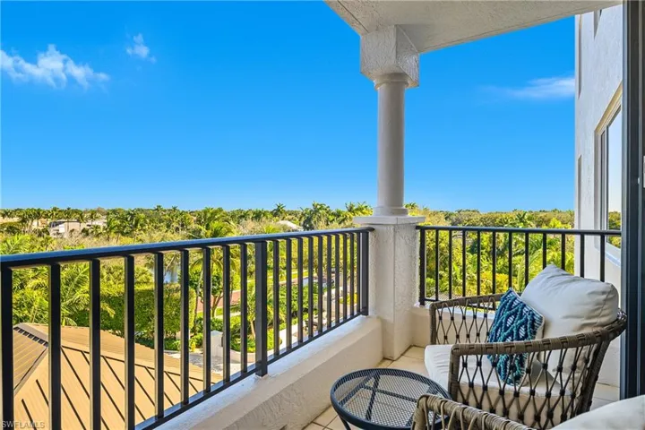 View from one of the open air terraces