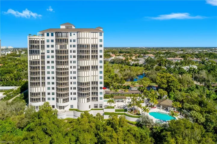 Rear view of Marquesa with pool to the right