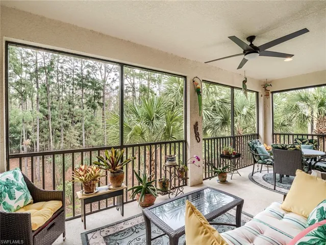 Generous Lanai is 24' X 9'