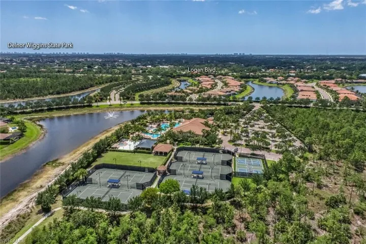 basketball complex, resort & lap pools, Har-Tru tennis courts, and pickleballcourts.