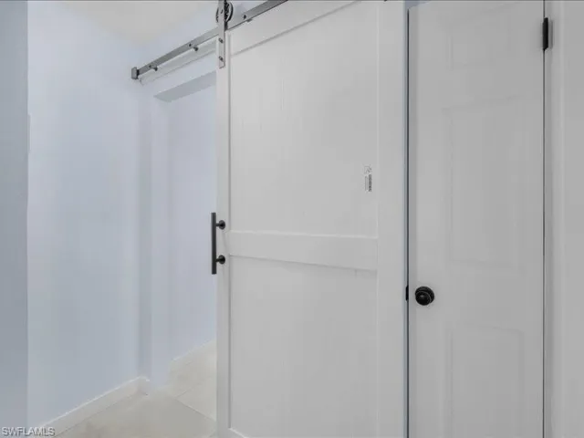 Bathroom with baseboards