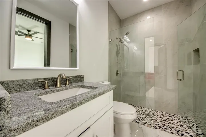 Full Pool Bathroom Connected to the mother in law suite