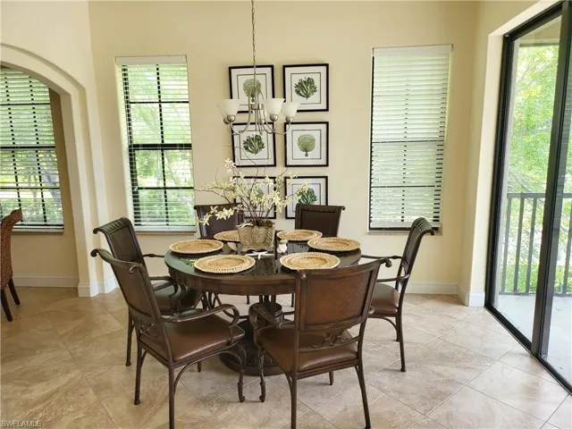 Large dining area