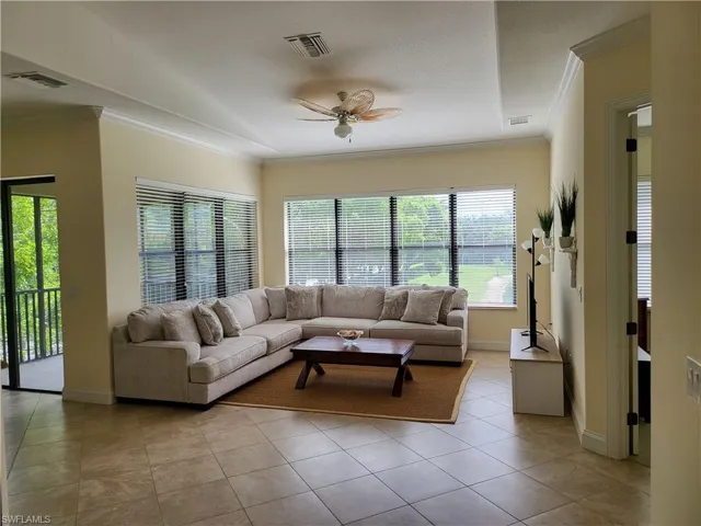 Brand new sofa, great views!