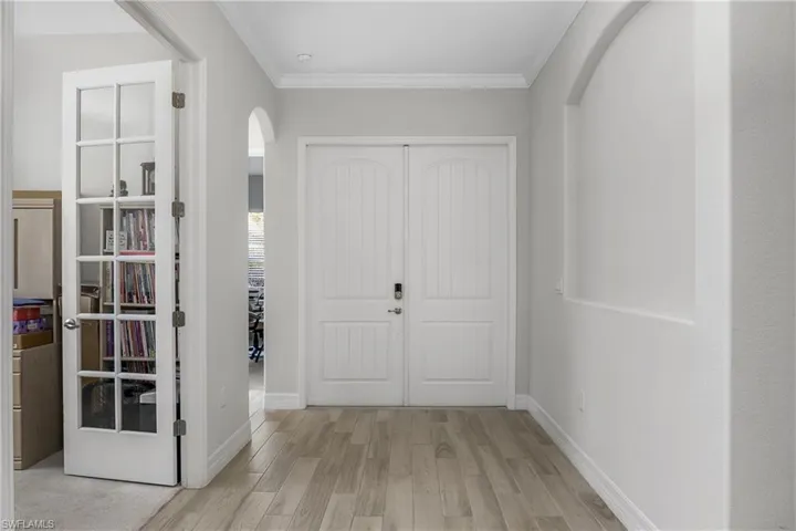 Entry Way with Double doors