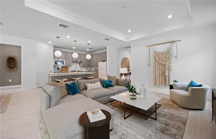 Photo of furnished model, options may vary.