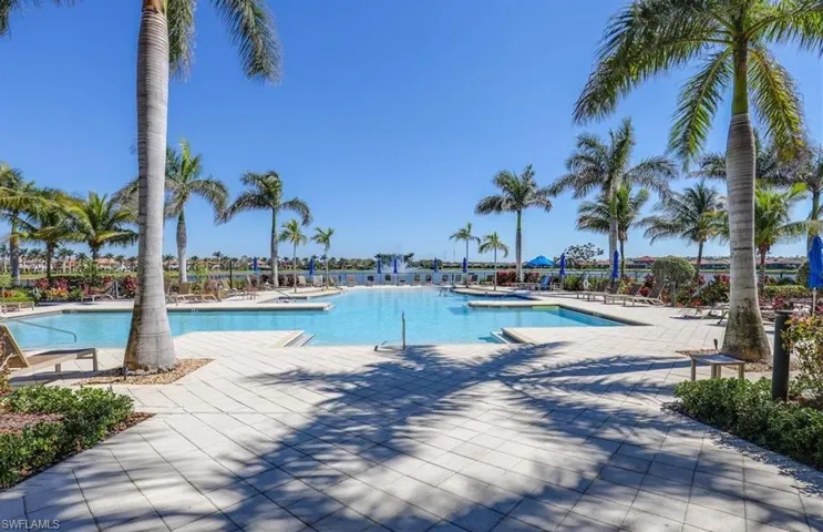 Pool overlooking the lake