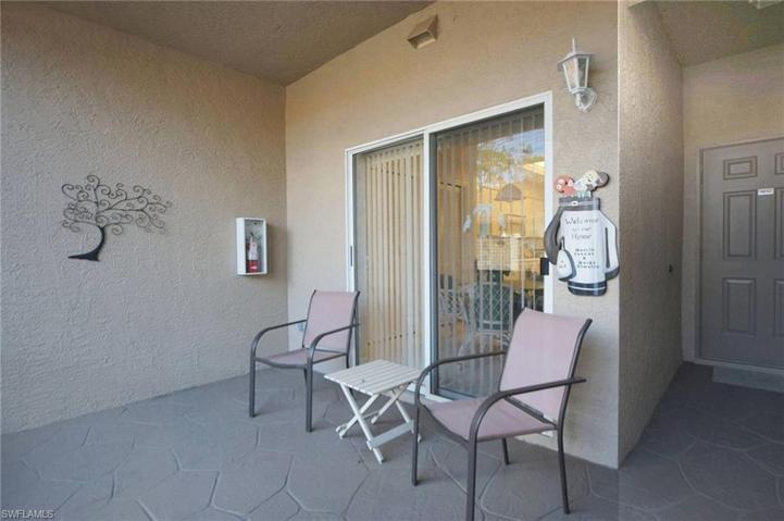 West facing lanai near garage and into front door