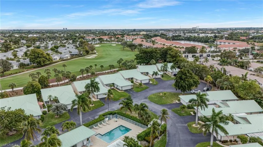 Great community pool is only steps away from your front door. Prime location!