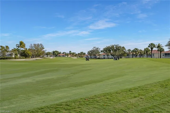 Glfers on the 5th fairway.