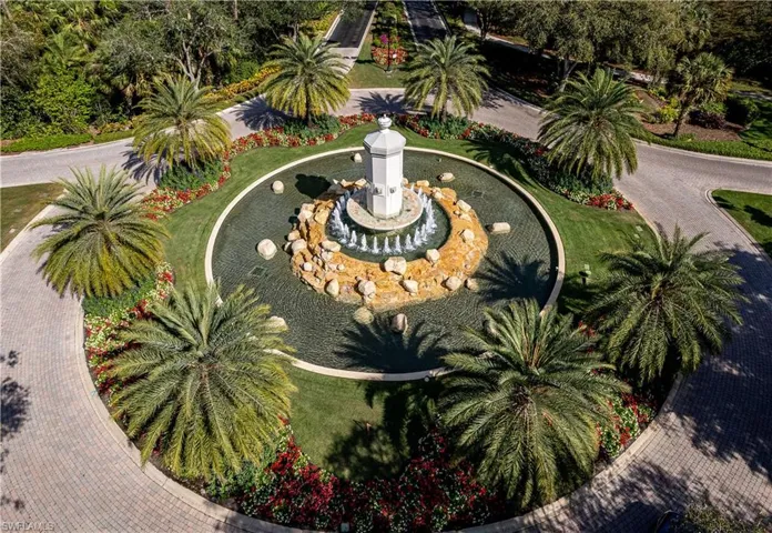 View of property's community fountain